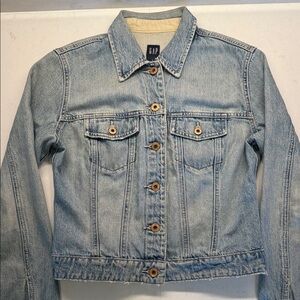 GAP Faded Blue Denim Jacket
